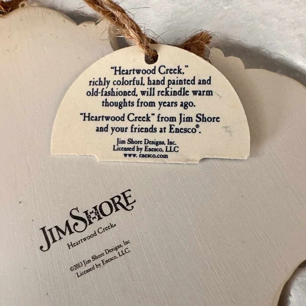Jim Shore Multicolor Nativity Three Kings Cross Ornament